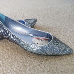 Zara Ombre Glitter Flats